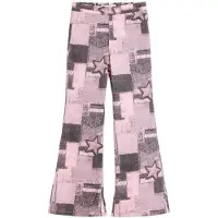 Desigual , Leggings estampados denim patchwork, NiñOs, Algodon, Negro, 7/8