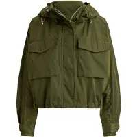 Ralph Lauren para mujer. 211A97134003 Cortavientos recortado verde (M), Casual, Poliéster, outlet 2026.