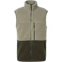 Icepeak Chaleco 'MANNINGTON' caqui / verde claro
