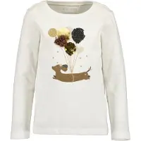 Blue Seven Camiseta beige claro / marrón / oro / offwhite