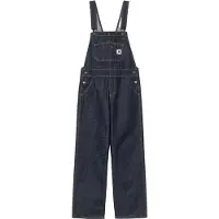 Carhartt WIP - Pantalones Mujer - W' Bib Overall Straight Denim Blue Rinsed para Mujer - Talla S - Azul