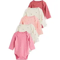 Next Pijama entero/body ecru / melocotón / rosa