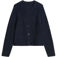Marc O'Polo Cárdigan azul oscuro
