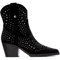 Xti para mujer. 14619202-NEGRO Botines 146192 negro (41), 5 a 8cm, Cremallera, Casual, outlet 2026.