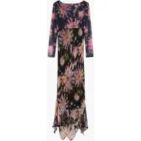 Desigual , Vestido Manga Larga Midi, Mujer, XS