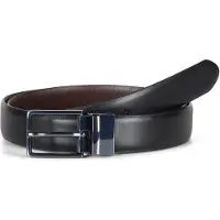 Howard London Cinturón 'Leather Belt Reversible Harold' negro
