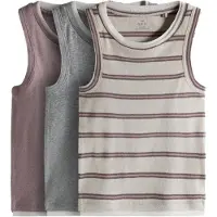 The Set Top kitt / marrón / gris moteado / altrosa