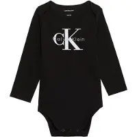 Calvin Klein Jeans Pijama entero/body negro / blanco