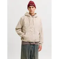 Jack & jones Sudadera 'JORFrederiksberg' beige claro