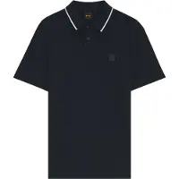 BOSS Camiseta 'Passerford' navy / blanco