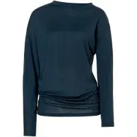 Super.natural - Women's Yoga Loose L/S - Camiseta de merino size L, azul