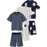 Next Pijama navy / blanco