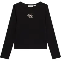 Calvin Klein Jeans Camiseta negro / blanco