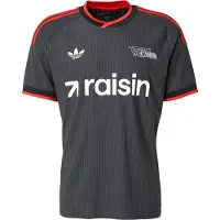 Adidas Camiseta de fútbol 'Union Berlin 26/27' grafito / rojo sangre / negro / blanco