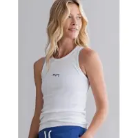 Hey Honey Top 'Rib Tank' offwhite
