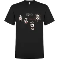KiSS Camiseta '- 1974 T-SHIRT' negro
