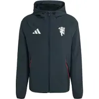 Adidas adidasCortavientos con cierre de cremallera Manchester United Tiro Travel XL Jungle Ink Hombre