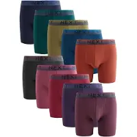 Next Calzoncillo boxer azul / navy / gris oscuro / esmeralda / kiwi / lila / azul violaceo / langosta / rosa / rojo cereza