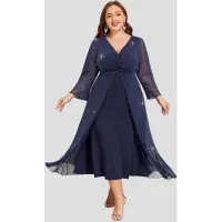 LapaPlus Vestido de gala 'Women Dress' navy