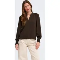 ONLY Blusa 'ONLMette' marrón oscuro