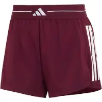 Adidas Pantalón deportivo 'Hyperglam' burdeos / blanco