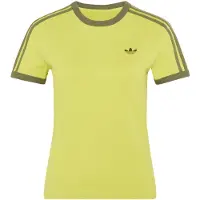 Adidas adidasCAMISETA ENTALLADA 3 STRIPES L Preloved Lime / Olive Strata Mujer