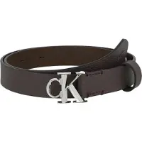 Calvin Klein Cinturón marrón oscuro / plata