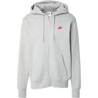 Nike Sudadera con cremallera 'CLUB' gris