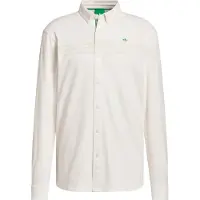 Adidas Camisa ' Twistknit Button Up Polo' blanco / offwhite