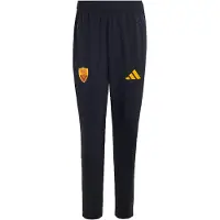 Adidas Pantalón deportivo 'AS Rom Tiro' miel / burdeos / negro