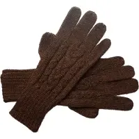 Posh Gear Guantes con dedos 'Guantibrada' marrón
