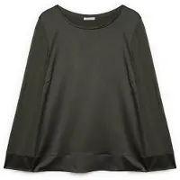 Fiorella Rubino Camiseta verde hierba