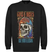 Guns n' Roses Sudadera 'Guns N´ Roses Use Your Illution Album Sweatshirt' negro