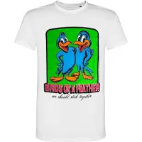 Billie Eilish Camiseta 'Birds Of A Feather Organic T-Shirt' blanco