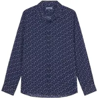 Vilebrequin Camisa azul violaceo