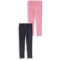 Tom Tailor Leggings navy / lila claro / rosa / rojo