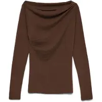 Vero Moda Jersey 'VMSofine' marrón