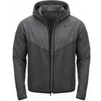 Nike Chaqueta de entretiempo 'Tech' antracita / gris oscuro / negro