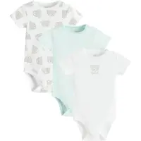 Cool Club Pijama entero/body azul claro / gris / blanco