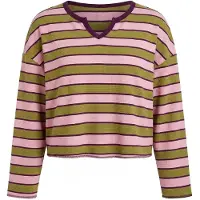 Mymo Camiseta 'Casual' kiwi / mora / rosa