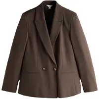 The Set Blazer chocolate