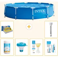 Intex Piscina inflable rectangular - 305x76 cm - 7 piezas - Modelo S21329