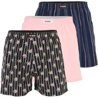 Diesel Calzoncillo boxer 'RYAN-D-CORE' azul oscuro / rosé / rojo / negro