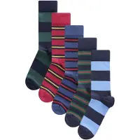 Next Calcetines navy / azul claro / verde / rojo