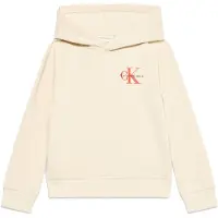 Calvin Klein Jeans Sudadera ecru / rojo / negro