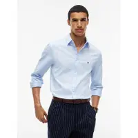 Tommy Hilfiger Camisa de negocios 'Flex' azul claro