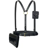 Haute Cuir Cinturón negro