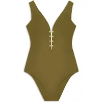 Pain de Sucre Traje de baño 'BONNIE' caqui