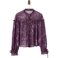 Trendyol Blusa rosa / rojo vino
