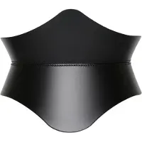 Haute Cuir Cinturón 'Kairo Corset Belt' negro